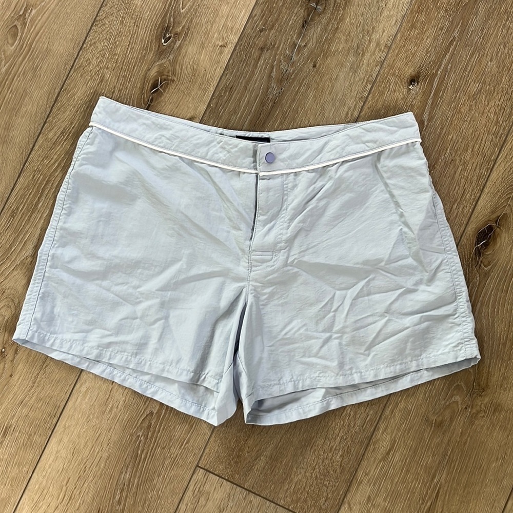 Patagonia Light Blue Nylon Shorts